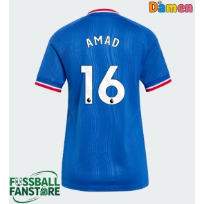 Manchester United Amad Diallo #16 Replik Auswärtstrikot Damen 2026-27 Kurzarm